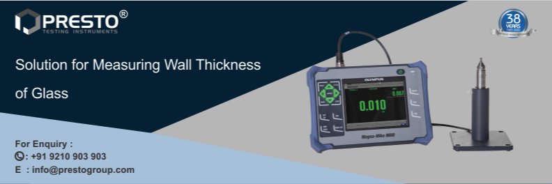 Solution for Measuring Wall Thickness of Glass